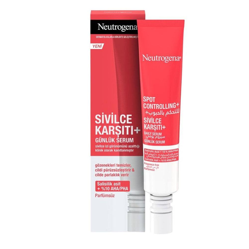 سرم ضدجوش نوتروژینا Neutrogena Sivilce Karşıtı Serum