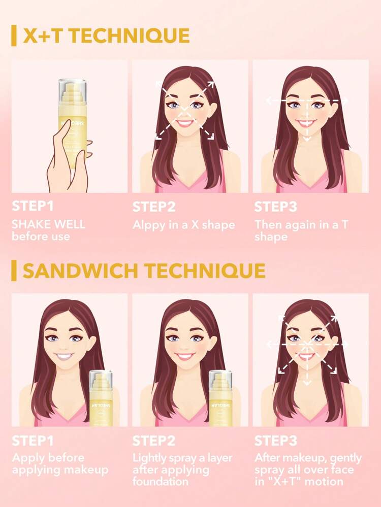 اسپری فیکس شیگلم SHEGLAM مدل matte refrsh