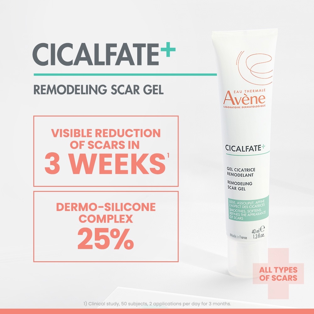 ژل ترمیم کننده بخیه سیکالفیت اون Avene | مخصوص جای بخیه